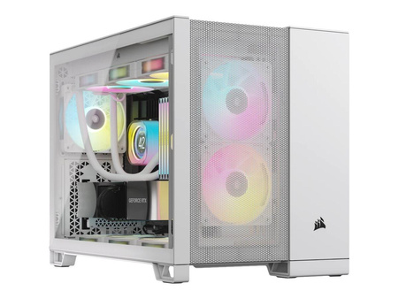 CORSAIR 2500D Airflow Tempered Glass Mid-Tower White