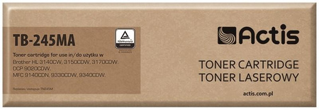Actis TB-245MA Toner (zamiennik Brother TN-245M; Standard; 2200 stron; czerwony)