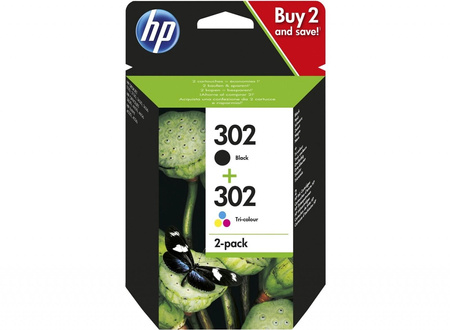 INK CARTRIDGE 302 COMBO PACK/.