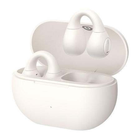 Słuchawki powietrzne Baseus Bass 15 Clip Open-Ear (biały)