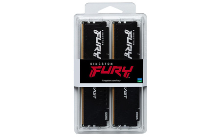 Kingston FURY DDR5 64GB (2x32GB) 6000MHz CL40 Beast Black