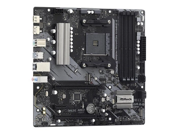 ASROCK B550M PHANTOM GAMING 4 3rd Gen AMD AM4 Socket 4 xDDR4 4733+ 1 PCIe 4.0 x16 1 PCIe 3.0 x16 2 PCIe 3.0 x1 1 xM.2 6 SATA3 8 USB
