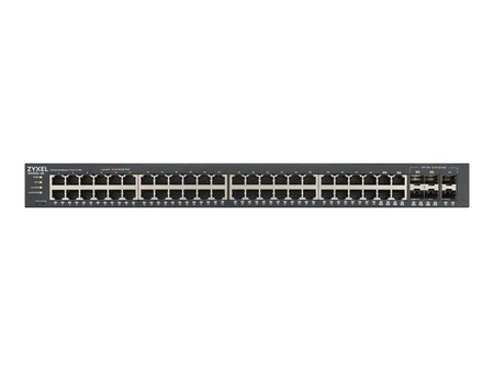 ZYXEL GS1920-48V2-EU0101F Zyxel GS1920-48v2 48-port GbE Smart Managed Switch 4x GbE combo (RJ45/SFP) ports