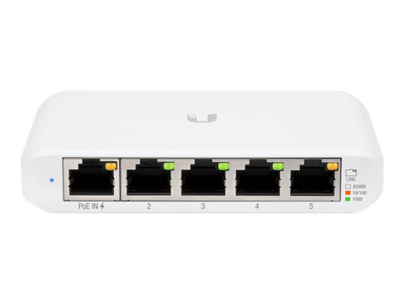 UBIQUITI USW Flex Mini 5x GbE managed Switch PoE In 802.3af/at or 5V. 1A USB-C