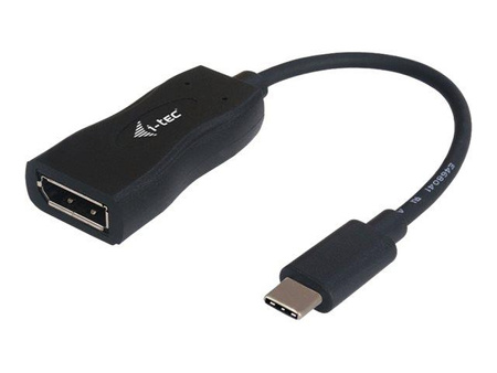 ITEC C31DP60HZP i-tec USB-C Display Port Adapter 4K/60 Hz 1x DP 4K Ultra HD kompatybilny z TB3