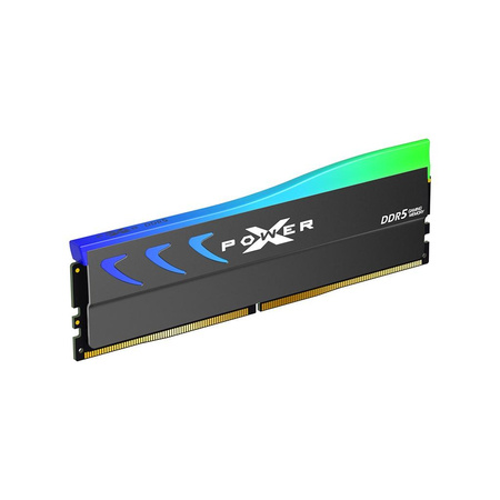 SILICON POWER DDR5 XPOWER Storm RGB Gaming DDR5 32GB 2x16GB 6000MHz CL30 1.35V UDIMM Gray