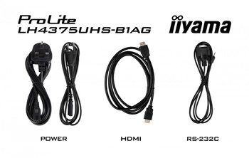 Monitor 42.5 cala ProLite LH4375UHS-B1AG, 24/7,IPS,ANDROID.11,4K,500cd/m2,WiFi,3xHDMI,DP,Daisy/Chain,2xUSB,2x10W,RJ45,iiSignage2,FailOver,SDM,4GB/32GB