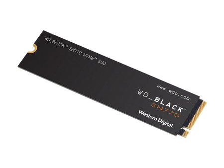 WD Black SSD SN770 NVMe 500GB PCIe Gen4 16GT/s M.2 2280