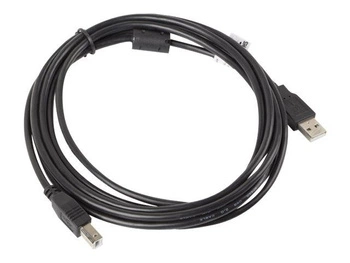 LANBERG CA-USBA-11CC-0030-BK Lanberg kabel USB 2.0 AM-BM ferryt 3m czarny