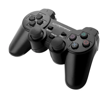 Gamepad PS3/PC USB Esperanza "Trooper" czarny - USZ OPAK