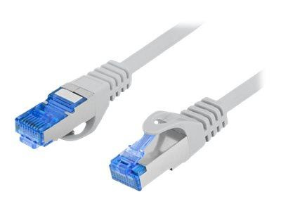 LANBERG patchcord cat.6A FTP LSZH CCA 1m grey