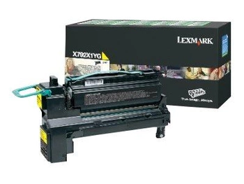 LEXMARK XS796x toner yellow standard capacity 18.000 pages 1-pack Return Programme - Towar z uszkodzonym opakowaniem (P)