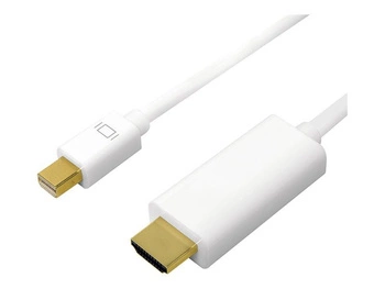 LOGILINK CV0124 LOGILINK - Kabel MiniDisplayPort / HDMI 4K ,dł.3m, kol.biały