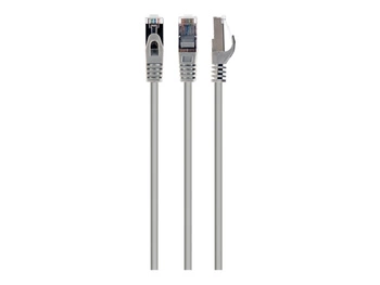 GEMBIRD PP6A-LSZHCU-2M Gembird patchcord RJ45, kat. 6A, SFTP, LSZH, 2m, szary