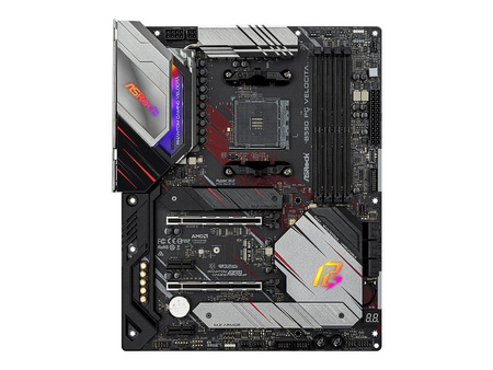 ASROCK B550 PG Velocita ATX MB 3rd Gen AMD AM4 DDR4 4733+ 1 x3.0 x16 x4.0 PCIe HDMI 7.1 CH HD 6 SATA3 3 USB 3.2 Gen2 4 USB 3.2 Gen1