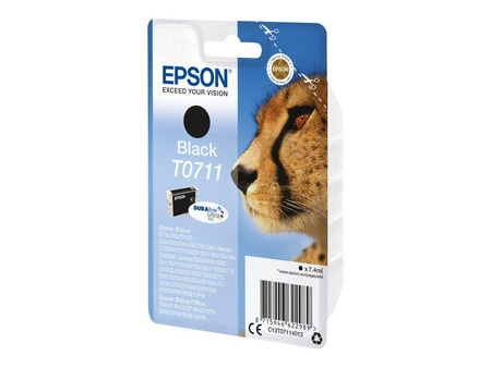 EPSON C13T07114012 Tusz Epson T0711 black DURABrite Stylus D78/92/120/DX4000/4050/4400/4450/50...