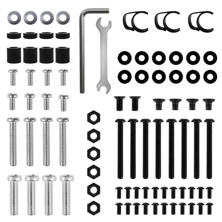 MACLEAN STAND / WÓZEK DO TV, PÓŁKA NA KAMERĘ, NA KÓŁKACH, 37-70", MAX. OBCIĄŻENIE 45KG/5KG PÓŁKA, MAX. VESA 600X400 MC-113 B