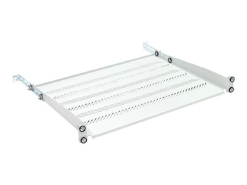 Półka DIGITUS 19" 1U 350mm (RAL 7035 ) z podporą