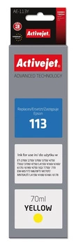 Activejet AE-113Y Tusz (zamiennik Epson 113 C13T06B440; Supreme;70ml; żółty)