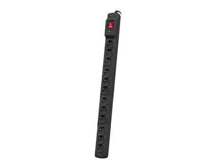 Listwa zasilająca 5m multi M12 czarna M12/50/CZ 