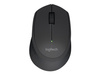 LOGITECH M280 Mouse right-handed optical 3 buttons wireless 2.4 GHz USB wireless receiver black