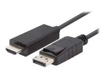 LANBERG Kabel DisplayPort M v1.1->HDMI M 3m czarny