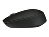 LOGITECH B170 Mouse optical 3 buttons wireless 2.4 GHz USB wireless receiver black
