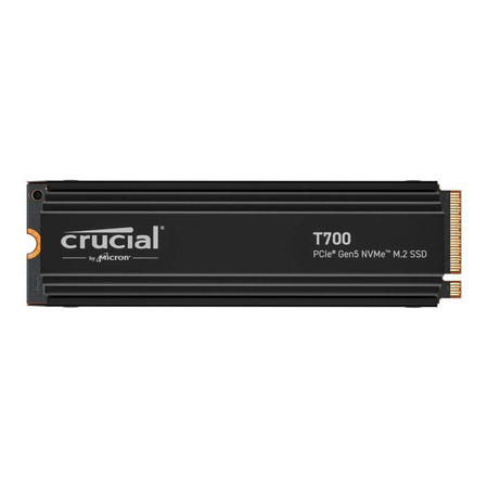 Dysk SSD Crucial T700 4TB M.2 PCIe 5.0 NVMe 2280 (124000/11800MB/s) z radiatorem