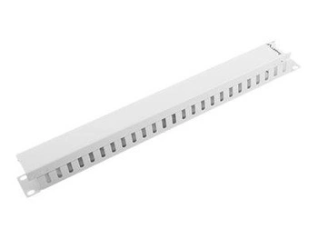 LANBERG AK-1201-S Lanberg organizer kabli 1U z zaślepką do szaf 19 szary