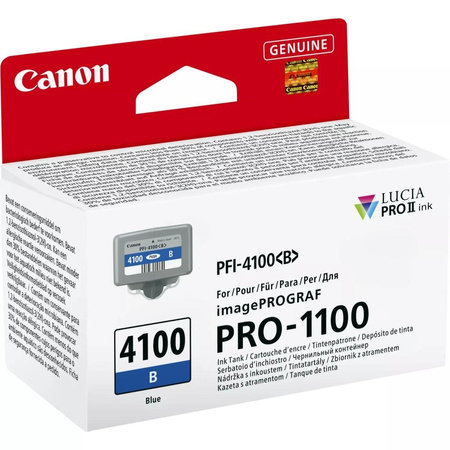 INK PFI-4100 B BLUE INK TANK/