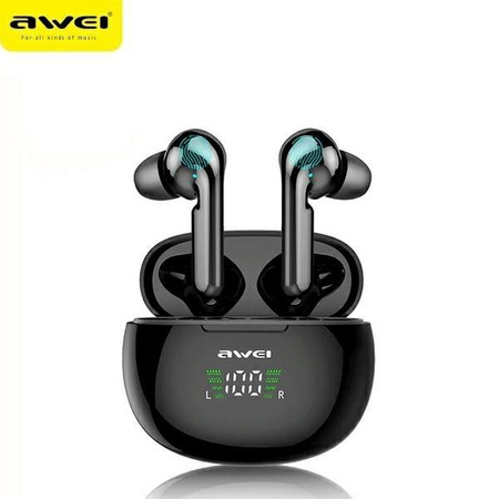 Słuchawki Bluetooth 5.0 TWS T15P Czarne