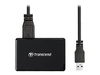 TRANSCEND TS-RDF8K2 Transcend Card Reader All-in-1 Multi Memory USB 3.0/3.1 Gen 1 Black
