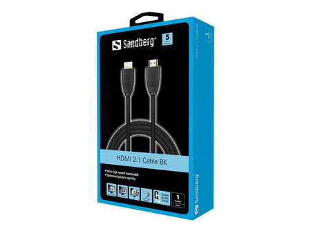 SANDBERG 509-13 Sandberg HDMI 2.1 Cable 8K, 1m