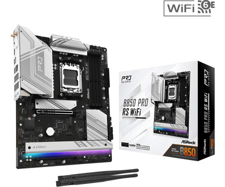 Płyta główna B850 PRO RS WIFI AM5 4DDR5 ATX