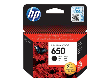 HP CZ101AE BHK Tusz HP 650 black