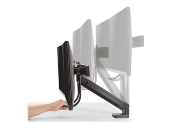 LOGILINK BP0102 Podwójny uchwyt do monitora 17-27inch proste & zakrzywione ekrany