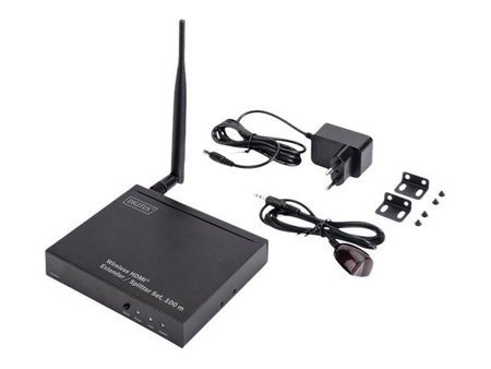 DIGITUS DS-55315 Wireless HDMI Extender Receiver Unit 5GHz Full HD 1080p for splitter function