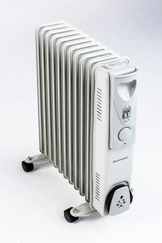 Grzejnik olejowy Ravanson OH-11 (2500W; 11; kolor szary)