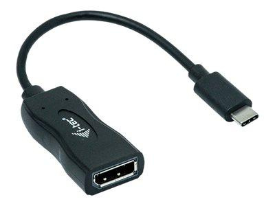 ITEC C31DP60HZP i-tec USB-C Display Port Adapter 4K/60 Hz 1x DP 4K Ultra HD kompatybilny z TB3