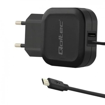 Ładowarka sieciowa Qoltec 50189 (3400 mA; 17W; Micro USB, USB)