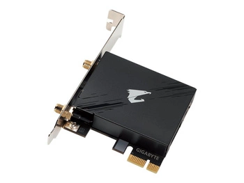 GIGABYTE WiFi and Bluetooth card Intel WiFi 6E AX210 built in