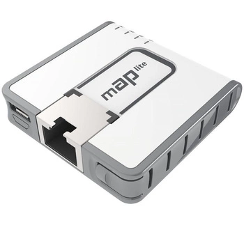 MIKROTIK RBmAPL-2nD mAP lite 2x2 MIMO 2.4GHz 1x RJ45 100Mb/s Access point