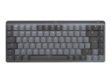 LOGITECH MX Mechanical Mini for Mac Minimalist Wireless Illuminated Keyboard - SPACE GREY - (US) INTL - EMEA