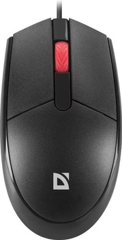 Mysz przewodowa Defender DELTA MM-523 1000dpi bezklikowa silent