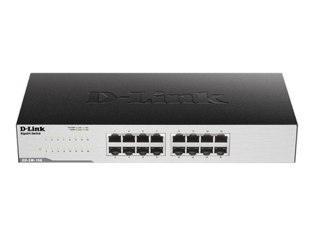 DLINK GO-SW-16G/E D-Link 16-Port GIGABIT EASY DESKTOP SWITCH