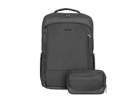 NATEC Plecak do laptopa Kudu plus z organizerem 15.6inch 16 L Czarny