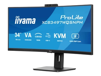 IIYAMA XCB3497WQSNPH-B1 34inch VA 3440x1440 350cd/m2 0.4ms 2xHDMI DP USB