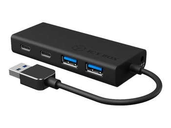 ICY BOX IB-HUB1426-U3 4-portowy Hub USB 3.0 2x USB Type-C 2x USB Type-A