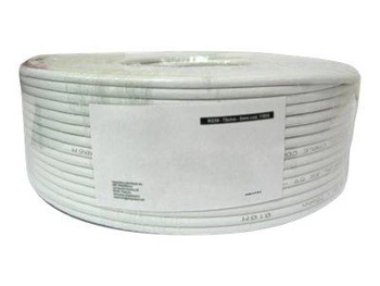 TECHLYPRO 025657 TechlyPro Kabel instalacyjny skrętka F/UTP Cat6 4x2 linka 100Proc miedź 100m szary