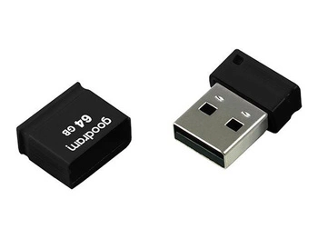 GOODRAM 64GB PENDRIVE USB 2.0 black mini UPI2-0640K0R11